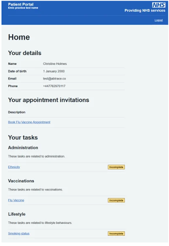 A new way to book your health monitoring appointments