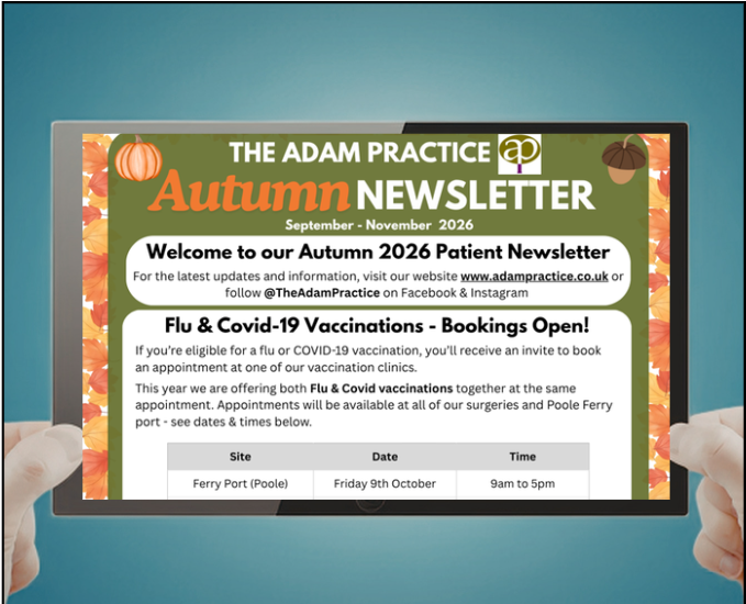 Autumn Newsletter - The Adam Practice