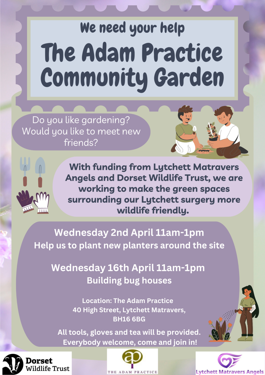 The Adam Practice Community Garden