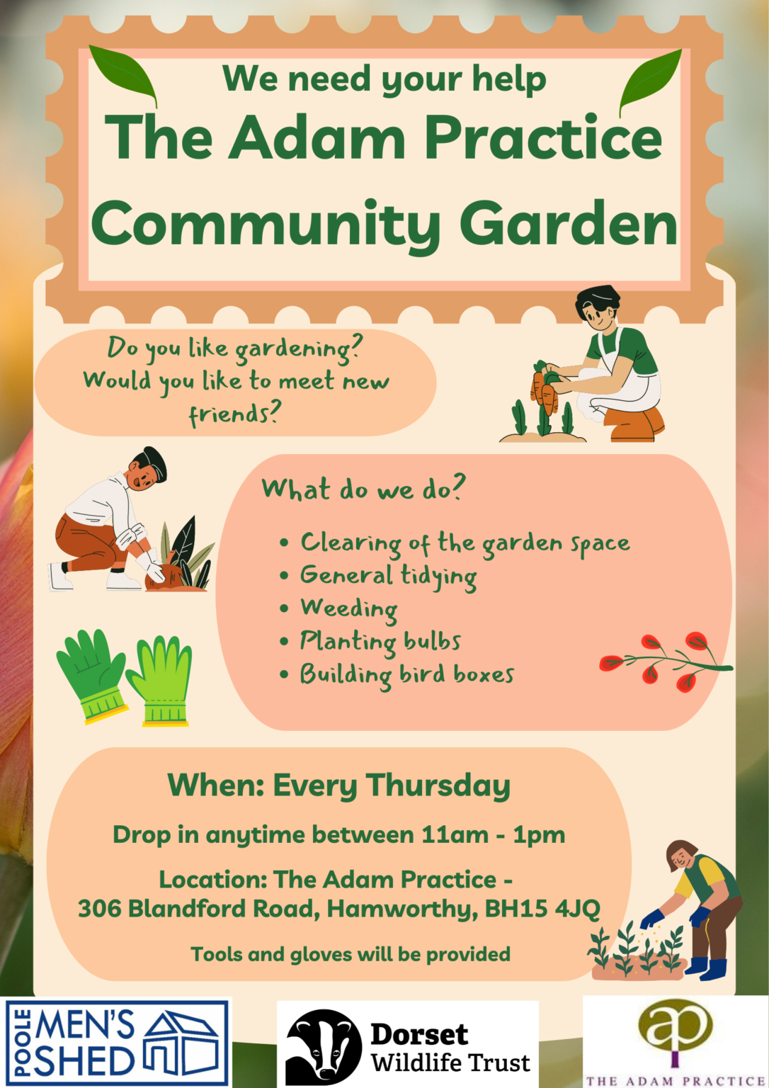 The Adam Practice Community Garden